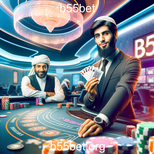 Experimente a Emoção dos Jogos 'Ao Vivo' no b55bet